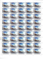 India 2022 NEW *** 36TH INTERNATIONAL GEOLOGICAL CONGRESS ,HIMALAYA MOUNTAINS Full Sheet 45 Stamps MNH (**) Inde Indien - Nuevos