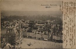 Oudenaarde - Audenarde // Panorama (Stadhuis In De Steigers) 1907 Iets Vlekkig - Oudenaarde