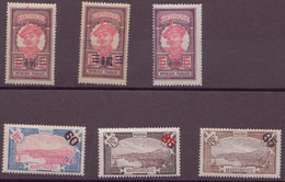 ⭐ Martinique - YT N° 86 à 91 ** - Neuf Sans Charnière - 1922 / 1925 ⭐ - Unused Stamps