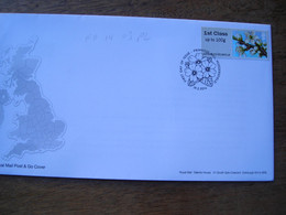 2014 FDC Vignette ATM  Spring Blooms, Fleurs De Printemps Blackthorn, Prunellier - 2011-2020 Decimal Issues