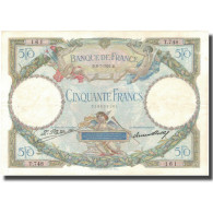 France, 50 Francs, Luc Olivier Merson, 1927, 1927-07-09, TTB, Fayette:15.1 - 50 F 1927-1934 ''Luc Olivier Merson''