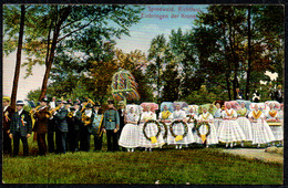 F0325 - Spreewald Burg Dorf - Trachten Tracht Folklore Lederhose - Spreewald Verlag O. Sch. C. - Luebbenau