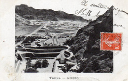 CPA -  YEMEN -  ADEN  - Tanks  -  1909 - Yémen