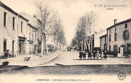 43-LEMPDES- L'AVENUE DE LA GARE - Autres & Non Classés