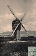 Moulin à Vent à Identifier (probablement En Belgique Ou Pays-Bas) Série Delft N° 18 - Carte Nels Dos Simple - Mulini A Vento