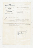 JC , Lettre LES POILUS DE TOURAINE ,TOURS , Proposition Pour Légion D'honneur ,1961 ,frais Fr 1.75 E - Non Classés