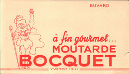 Buvard Moutarde Bocquet , Yvetot - Mostard