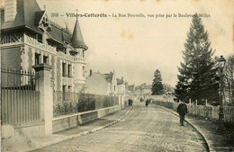 Villers Cotterêts * La Rue Nouvelle , Vue Prise Par Le Boulevard Millet * Villa - Villers Cotterets