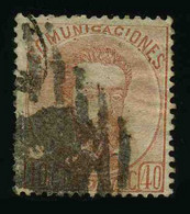 ESPAGNE - YT 124 - TIMBRE OBLITERE - Used Stamps