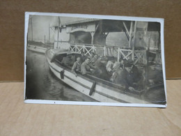 MARSEILLE ? Carte Photo Embarcadère Chateau D'If ? Belle Animation - A Identifier