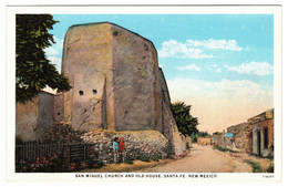 San Miguel Church And Old House, SANTA FE, New Mexico - Santa Fe