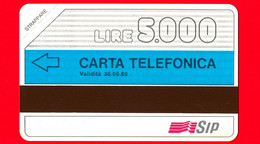 Nuova - MNH - ITALIA - Scheda Telefonica - Fasce Orarie - Golden 13 - C&C 1112 - 5.000 - 30.06.90 - Pik - Öff. Diverse TK