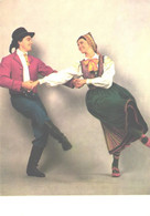 Poland:National Costume, Zespol Region, Song And Dance Mazowsze - Europe