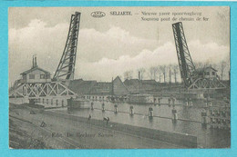 * Zelzate - Selzaete (Oost Vlaanderen) * (V.P.F., Edit De Rechter Soeurs) Nouveau Pont De Chemin De Fer, Bridge, Canal - Zelzate