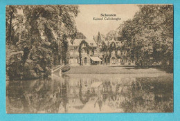 * Schoten - Schooten (Antwerpen - Anvers) * (Uitg Elzermans) Kasteel Calixberghe, Chateau, Castle, Schloss, TOP, Rare - Schoten