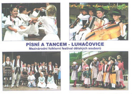 Czech, Luhacovice, National Costumes - Europe