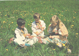 Slovakia:Kids Wearing National Costumes - Europe