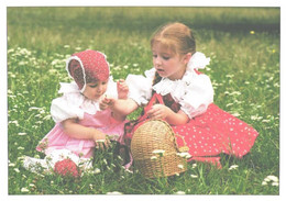 Czech:Kids Wearing National Costumes - Europe