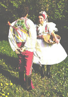 Czech:Man And Lady Wearing National Costumes - Europe