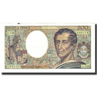 France, 200 Francs, Montesquieu, 1992, SUP, Fayette:70.12c, KM:155e - 200 F 1981-1994 ''Montesquieu''