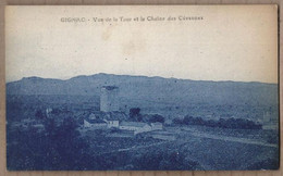 CPA 34 - GIGNAC - Vue De La Tour Et La Chaîne Des Cévennes - Jolie Vue Générale Du Village - Gignac