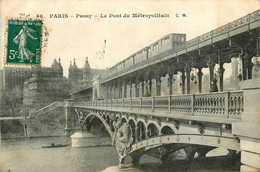 Paris * 16ème * Passy * Le Pont Du Métro Métropolitain - Paris (16)