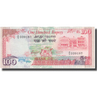 Billet, Mauritius, 100 Rupees, Undated (1986), KM:38, TTB - Mauricio