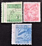 Timbre De Cuba Y&T N° 314 à 316 (série Complète) - Oblitérés