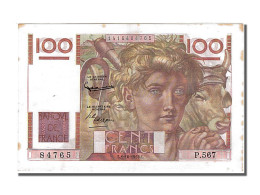 Billet, France, 100 Francs, 100 F 1945-1954 ''Jeune Paysan'', 1953, 1953-10-01 - 100 F 1945-1954 ''Jeune Paysan''