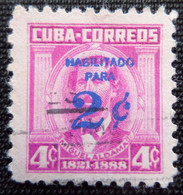 Timbre De Cuba Y&T N° 528 - Usati