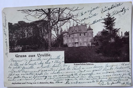 Courcelles Chaussy Urville Le Chateau Impérial Kaiserliches Schloss Belle Carte Précurseur - Metz Campagne