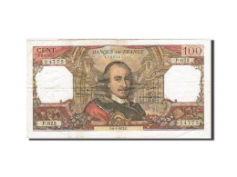 Billet, France, 100 Francs, 100 F 1964-1979 ''Corneille'', 1972, 1972-01-06 - 100 F 1964-1979 ''Corneille''