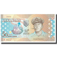 Billet, États-Unis, 50 Dollars, ARKANSAS, NEUF - A Identifier