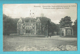 * Wetteren (Oost Vlaanderen) * (Imp. De Graeve Et Fils) Poudrerie Royale, Chateau De Vallois, Buskruitfabriek, Kasteel - Wetteren