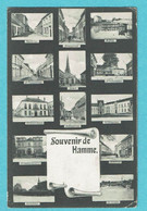 * Hamme (Oost Vlaanderen) * (Mouvau - Delaet) Souvenir De Hamme, Perkament, église, Chateau, Veerdam, Pont, Old - Hamme