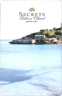 Secrets Villamil Resort & Spa Mallorca - 2474--- Hotelkarte - Keycard, Roomkey. Clef De Hotel - Cartes D'hotel