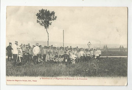 54 écrite De Pont A Mousson 4e Escadron Du 5 Regiment De Hussards A La Frontière 1906 Ed Nancy - Pont A Mousson