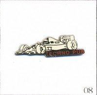 Pin's Automobile - Course / Formule 1 “Techno Pub“. Non Estampillé. Zamac Fin. T860-08 - F1