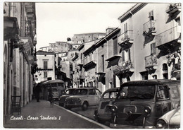 CASOLI - CORSO UMBERTO I - CHIETI - 1963 - AUTOMOBILI - CARS  - BUS - PULLMAN - Chieti