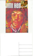 JIMMI HENDRIX. American Musician,singer & Songwriter. Maximum-Card Lake Clear New-York - Lettres & Documents