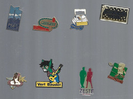 22-3 - 620 Pin's Sans Attache Lot De 20 Daxon , Zeste, Pfa, Vert Baudet;... - Lotti