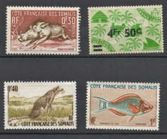 Côte Française Des Somalis Neufs Et NSG N°287-288-292-260 Cf Scan Pour état - Unused Stamps