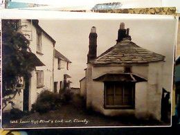 ENGLAND NORTH DEVON: CLOVELLY Lower High Street Look Out  Sepia  Sunshine Series N1915  IP6878 - Clovelly