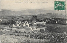 89   Coulanges La Vineuse   - Vue Generale  Prise Du Chemin De Mige - Coulanges La Vineuse