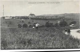 89   Coulanges La Vineuse   - Vue Prise De Ligneres - Coulanges La Vineuse