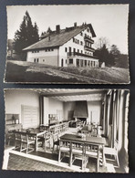 1955/CPSM - 74 Saint-Cergues-Les-Voirons - Maison D'enfants Montjoie - La Maison Et La Salle à Manger - Lot De 2 Cartes - Saint-Cergues