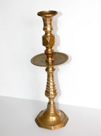 MAGNIFIQUE ANCIEN GRAND BOUGEOIR FLAMBEAU EN BRONZE DORÉ - STYLE DIRECTOIRE – XVIIIeme 34cm           (0507.1) - Kronleuchter, Kandelaber & Kerzenhalter