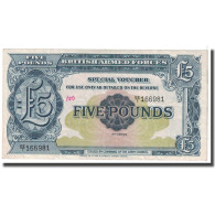 Billet, Grande-Bretagne, 5 Pounds, KM:M23, TTB - British Armed Forces & Special Vouchers