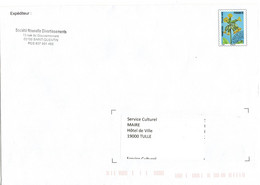 Entier Postal PAP Prêt à Déposer POSTIMPACT Esprit Libre Seuil 1 50g DESTINEO Envoi En Nombre Fleur Primevère C5 - PAP : Altri (1995-...)