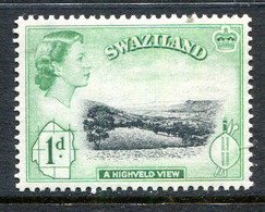 Swaziland 1956 Pictorials - 1d A Highland View LHM (SG 54) - Swasiland (...-1967)